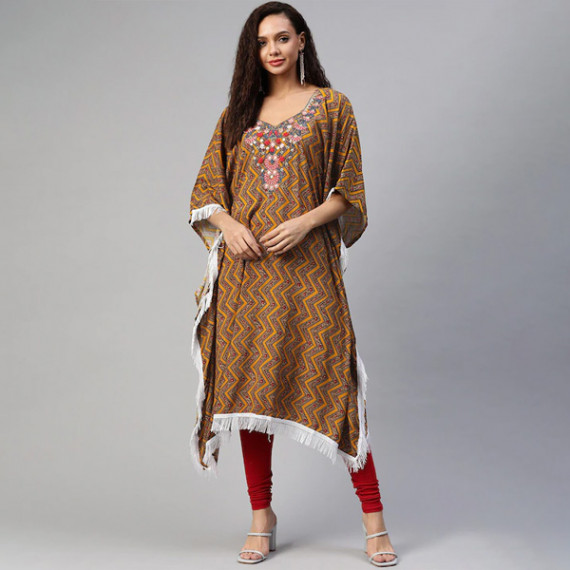 https://www.newfitz.com/products/women-orange-brown-geometric-printed-thread-work-pure-cotton-kaftan-kurta
