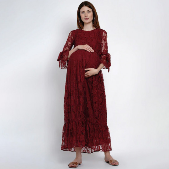 https://www.newfitz.com/products/women-maroon-maternity-self-design-maxi-dress