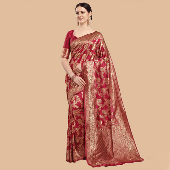 https://www.newfitz.com/products/maroon-gold-ethnic-motifs-zari-silk-blend-banarasi-saree